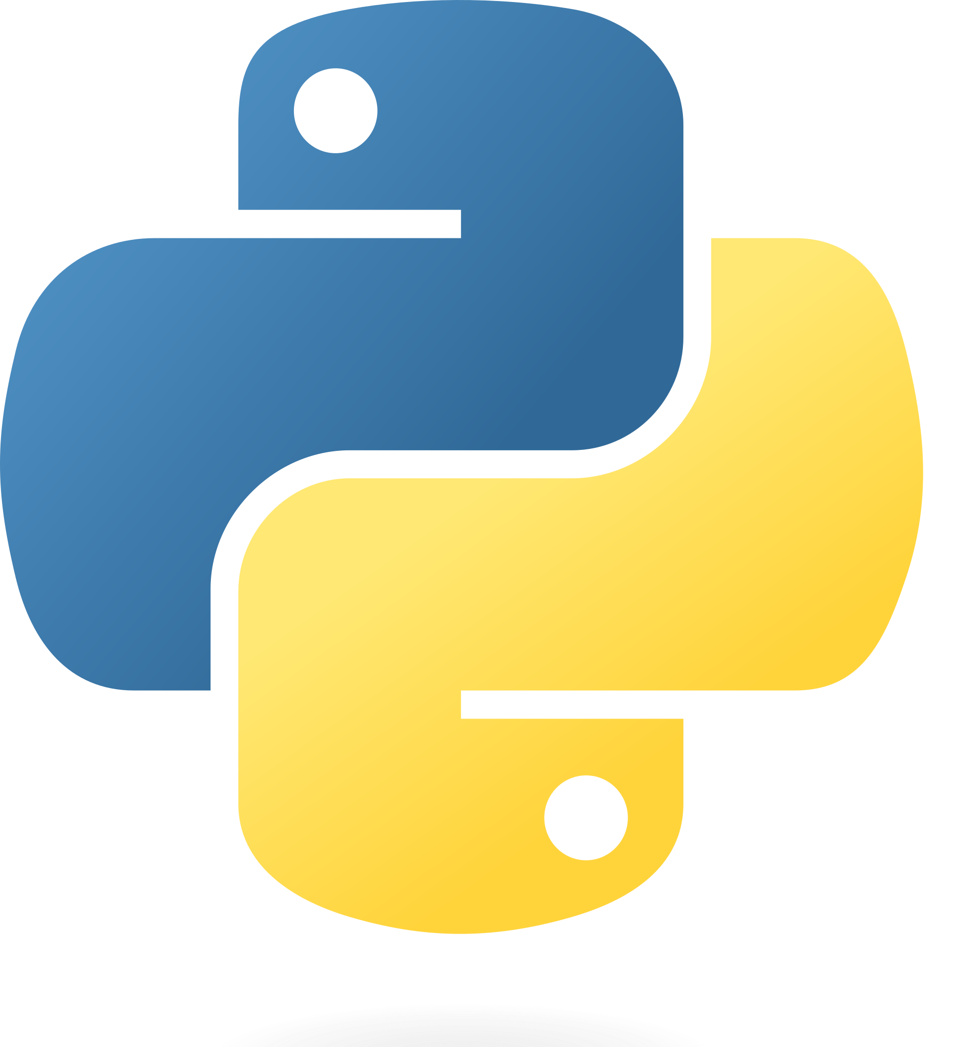 Python programming language logo